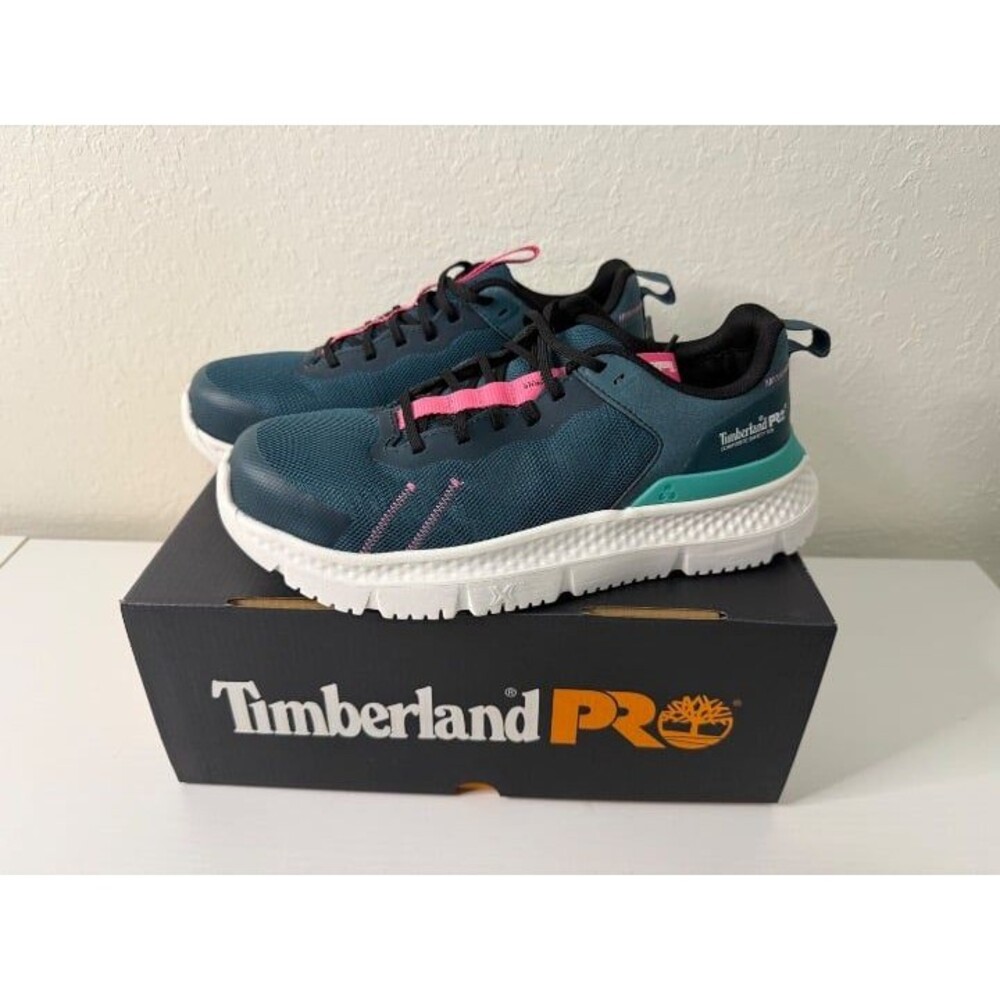Timberland Pro Women's Setra Composite Toe Work Sneaker Size 8 Anti Fatigue